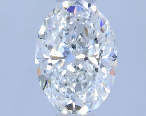 0.47 carat F-VVS2 Natūralus Oval Deimantas (1)