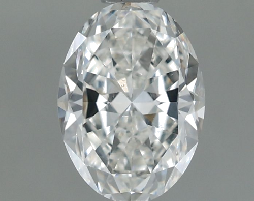 1.0 carat H-SI1 Natūralus Oval Deimantas (1)