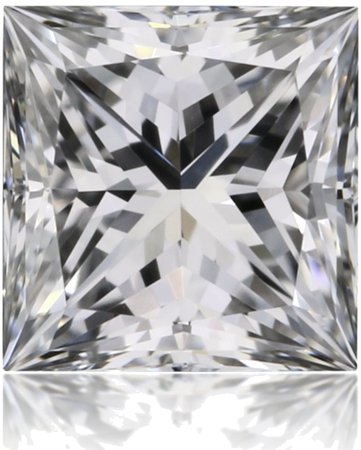 0.31 carat D-VVS2 Natūralus Princess Deimantas (1)