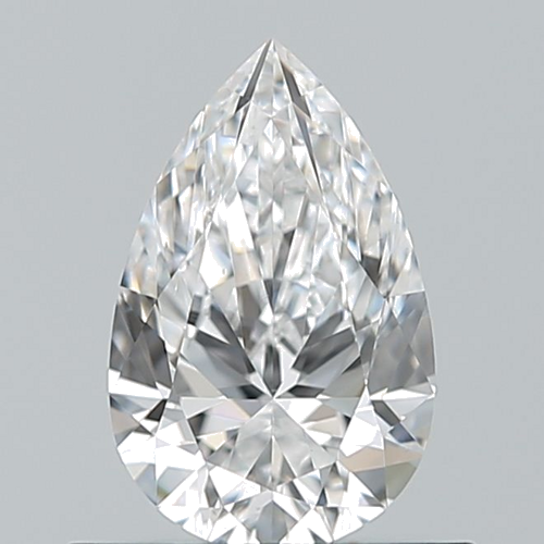 0.61 carat D-VS2 Natūralus Pear Deimantas (1)