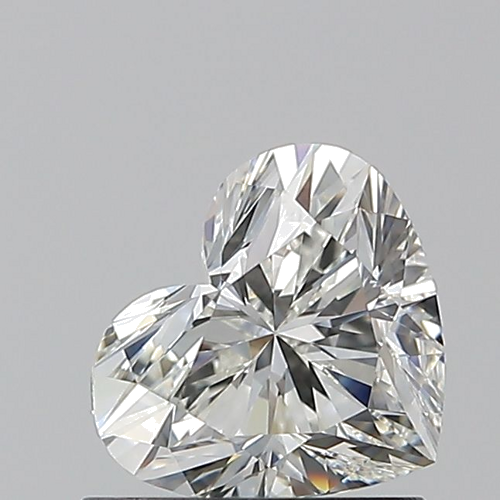 0.89 carat H-VS1 Natūralus Heart Deimantas (1)