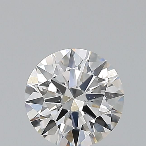 0.5 carat E-SI1 Excellent cut Natūralus Round Deimantas (1)