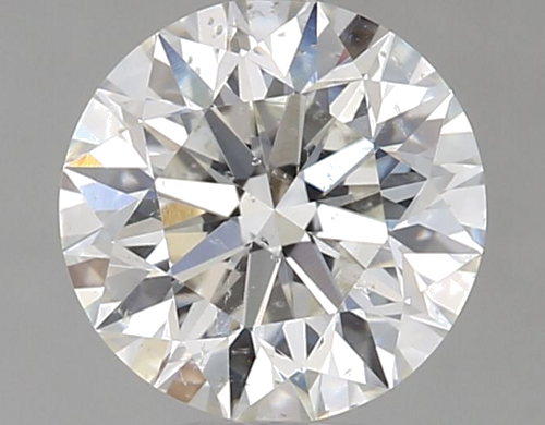 0.79 carat I-SI2 Excellent cut Natūralus Round Deimantas (1)