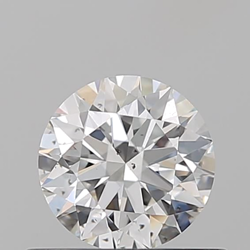 0.52 carat F-SI1 Excellent cut Natūralus Round Deimantas (1)