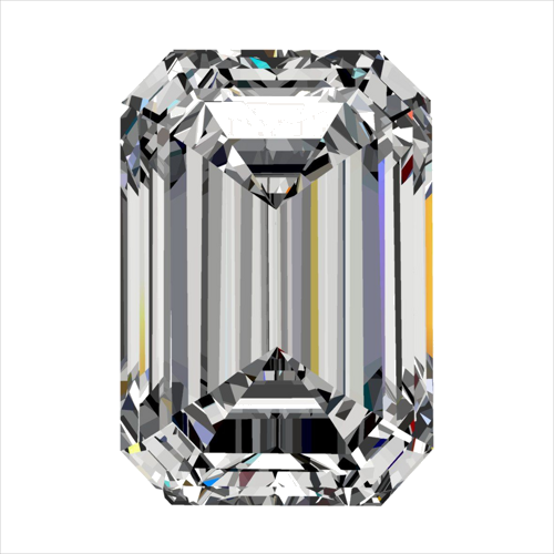 0.3 carat E-VVS2 Natūralus Emerald Deimantas (1)