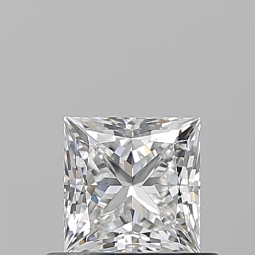 0.62 carat F-VVS2 Natūralus Princess Deimantas (1)