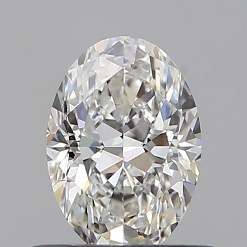 0.5 carat G-VS2 Natūralus Oval Deimantas (1)