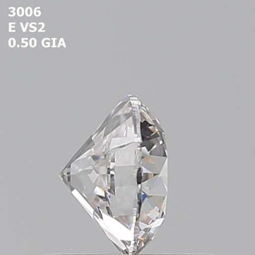 0.5 carat E-VS2 Very Good cut Natūralus Round Deimantas (1)