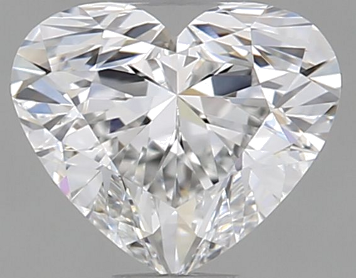 0.53 carat F-VS1 Natūralus Heart Deimantas (1)