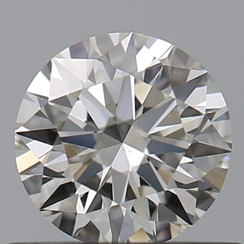 0.5 carat I-VVS2 Excellent cut Natūralus Round Deimantas (1)