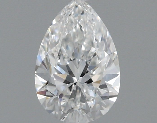0.4 carat E-VS1 Natūralus Pear Deimantas (1)