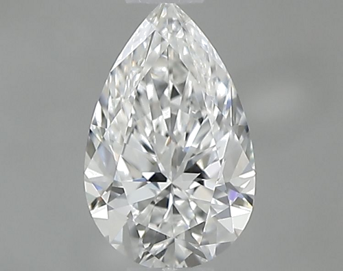 0.4 carat E-VVS2 Natūralus Pear Deimantas (1)