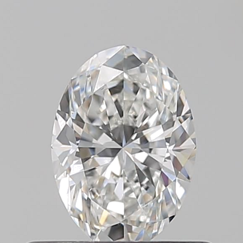 0.5 carat F-VS2 Natūralus Oval Deimantas (1)