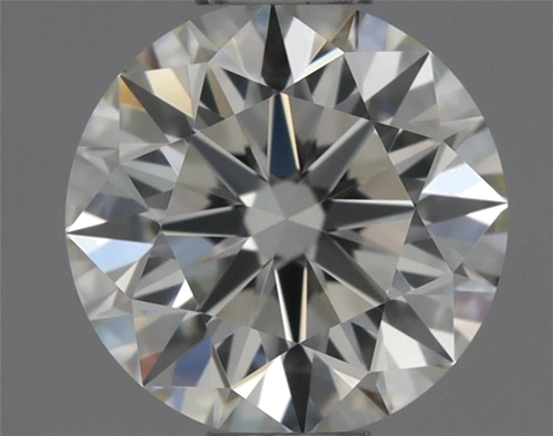 0.51 carat K-VVS1 Very Good cut Natūralus Round Deimantas (1)