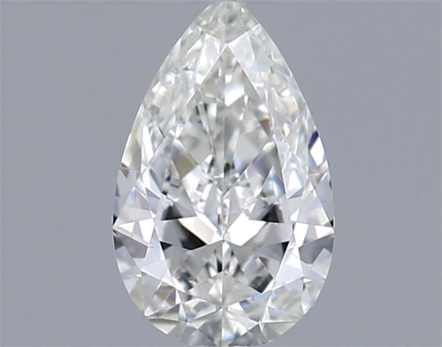 0.25 carat G-VVS1 Natūralus Pear Deimantas (1)
