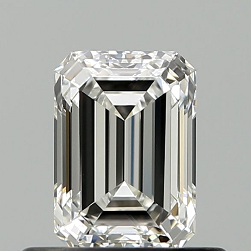 0.61 carat F-VVS2 Natūralus Emerald Deimantas (1)