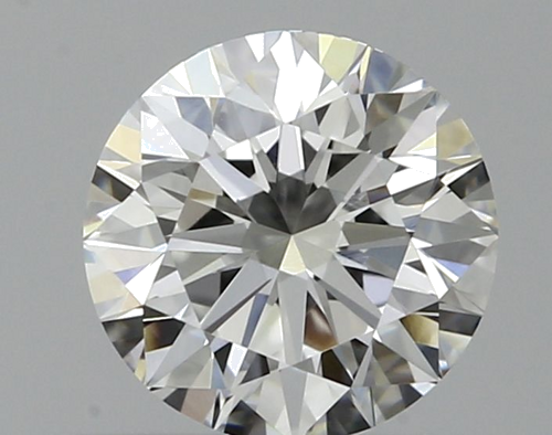 0.43 carat F-VVS2 Excellent cut Natūralus Round Deimantas (1)
