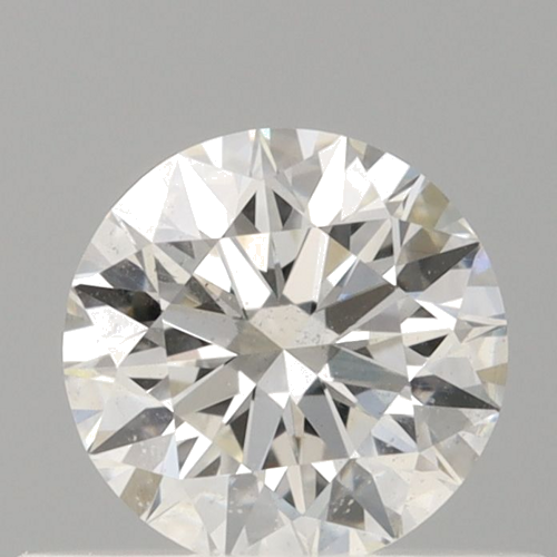 0.46 carat G-SI2 Excellent cut Natūralus Round Deimantas (1)