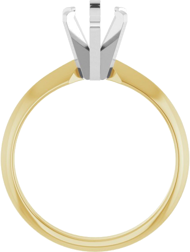 Sužadėtuvių Žiedas „Solitaire“ 14k yellow/white gold Marquise 12mm x 6mm (2)