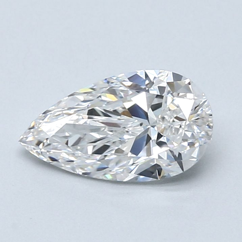 1.3 carat E-VVS1 Natūralus Pear Deimantas (1)