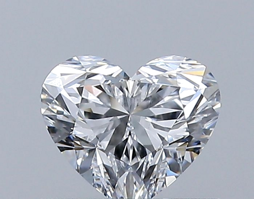 0.5 carat D-SI2 Natūralus Heart Deimantas (1)