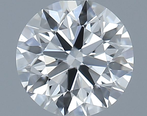 0.38 carat F-SI1 Excellent cut Natūralus Round Deimantas (1)