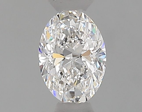 0.5 carat E-VS2 Natūralus Oval Deimantas (1)