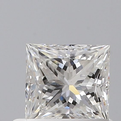 0.53 carat F-VS2 Natūralus Princess Deimantas (1)