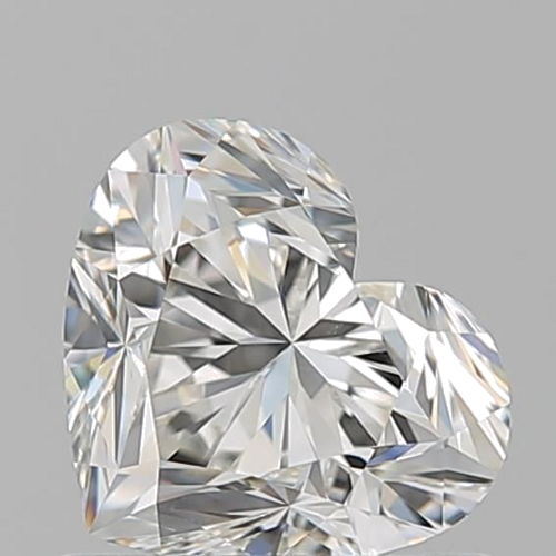 0.9 carat I-VS1 Natūralus Heart Deimantas (1)
