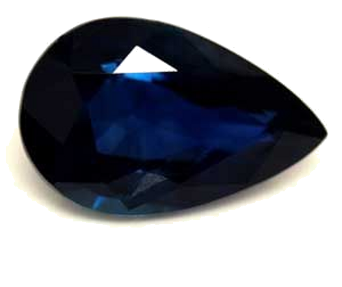 0.46 carat BLUE Pear Safyras (1)