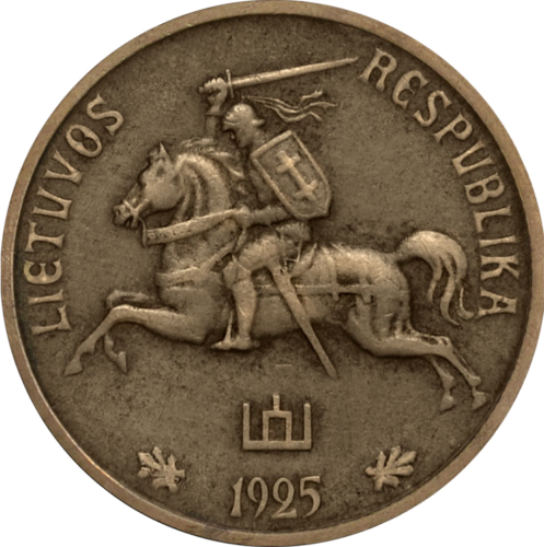 1925 Lietuva 20 centų moneta (2)