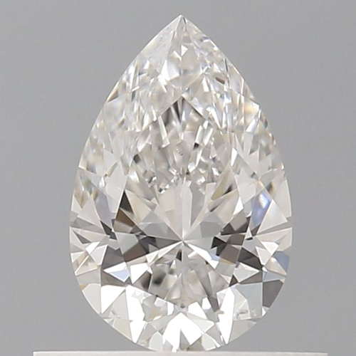 0.5 carat H-SI1 Natūralus Pear Deimantas (1)