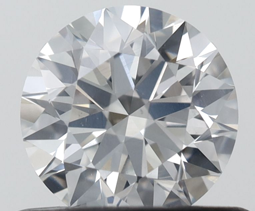 0.54 carat G-SI1 Excellent cut Natūralus Round Deimantas (1)