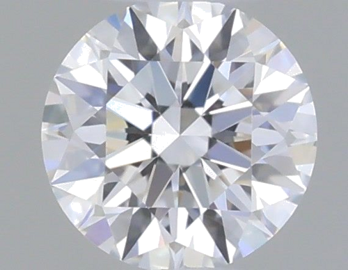 0.18 carat D-VVS1 Excellent cut Natūralus Round Deimantas (1)
