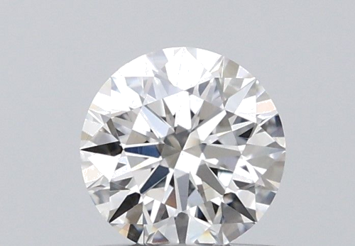 0.5 carat F-VVS1 Excellent cut Natūralus Round Deimantas (1)