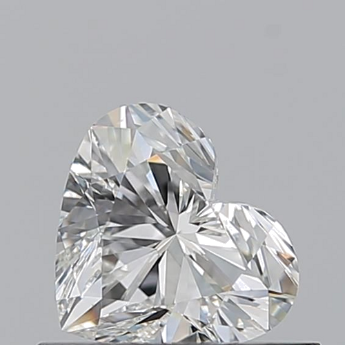 0.54 carat H-VS2 Natūralus Heart Deimantas (1)