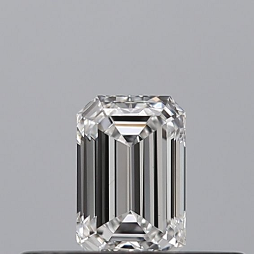 0.23 carat D-VVS2 Natūralus Emerald Deimantas (1)