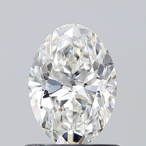 0.9 carat G-VVS2 Natūralus Oval Deimantas (1)