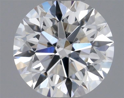 0.42 carat D-SI1 Excellent cut Natūralus Round Deimantas (1)