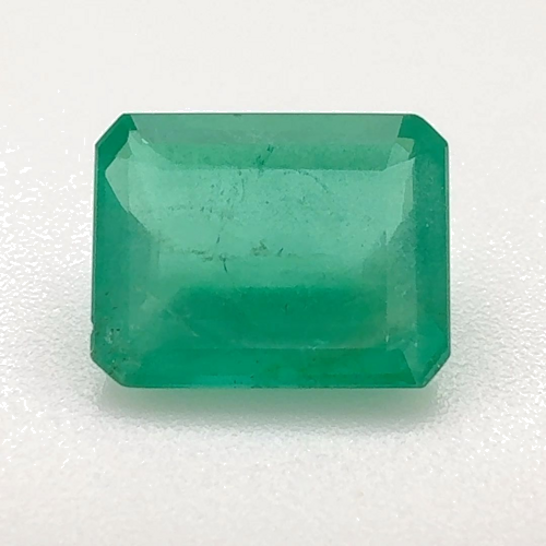 1.89 carat GREEN STEP cut Octagonal Smaragdas (1)