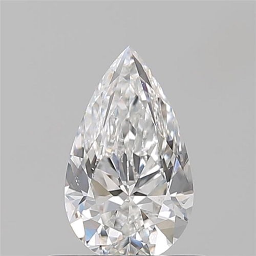 0.6 carat E-VS2 Natūralus Pear Deimantas (1)
