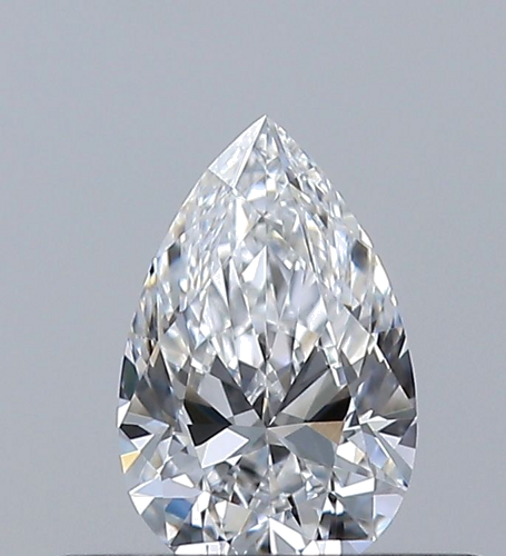 0.3 carat E-IF Natūralus Pear Deimantas (1)