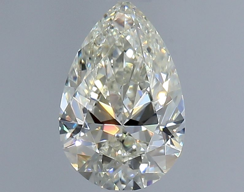 0.7 carat K-VS2 Natūralus Pear Deimantas (1)