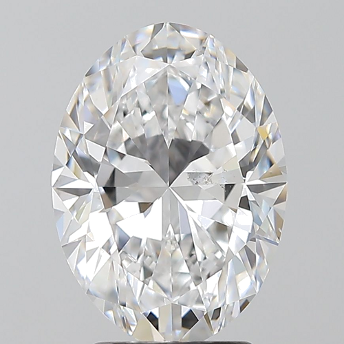3.01 carat D-SI1 Natūralus Oval Deimantas (1)
