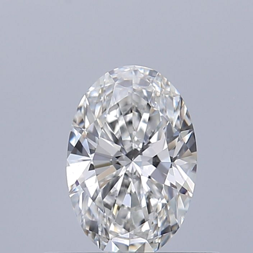 0.41 carat E-VVS1 Natūralus Oval Deimantas (1)