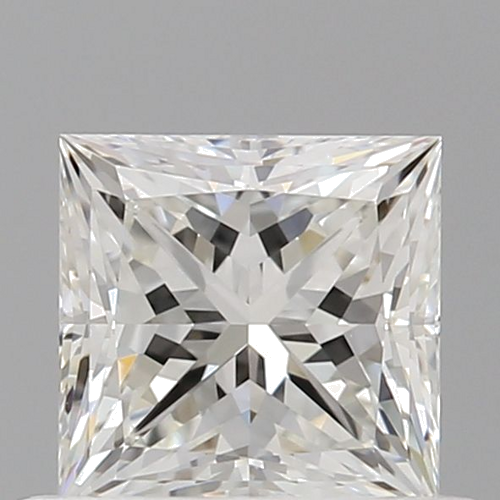 0.63 carat G-VVS1 Natūralus Princess Deimantas (1)