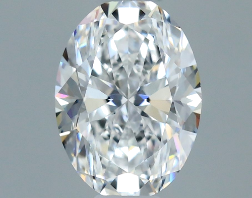 0.4 carat D-VS1 Natūralus Oval Deimantas (1)