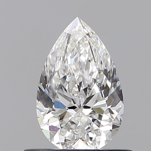 0.61 carat E-SI1 Natūralus Pear Deimantas (1)