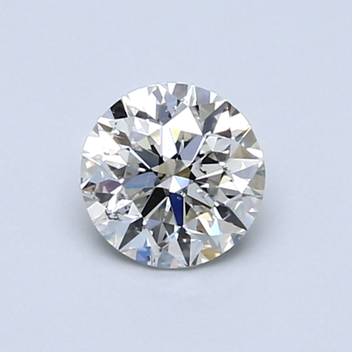 0.71 carat J-SI2 Very Good cut Natūralus Round Deimantas (1)