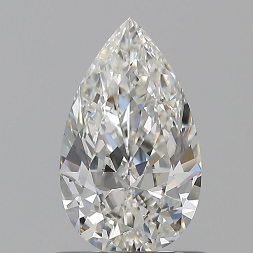 0.7 carat G-VVS1 Natūralus Pear Deimantas (1)